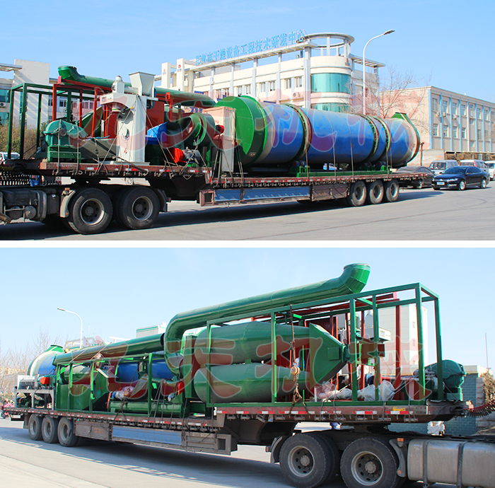 新疆燕京蒸汽啤酒糟烘干機(jī)發(fā)貨