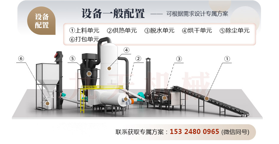 旋流閃蒸干燥機結構圖 旋流閃蒸干燥機結構圖