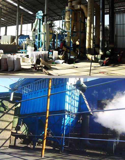 啤酒糟烘干機煙氣處理