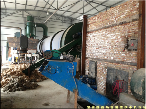 馬鈴薯渣烘干機(jī)設(shè)備圖