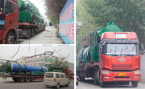 玉米渣烘干機(jī)黑龍江發(fā)貨圖