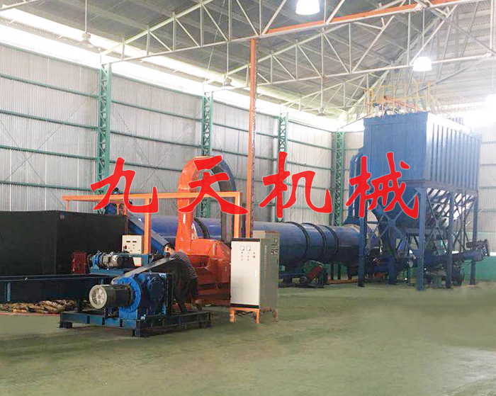 木屑烘干制粒生產(chǎn)線摩洛哥