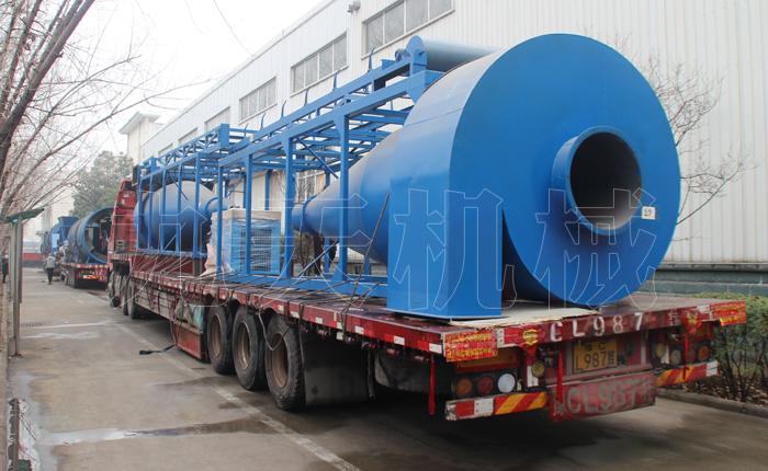 哈薩克斯坦煤炭烘干機(jī)發(fā)貨